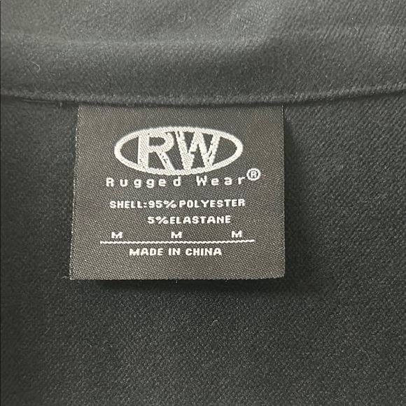 Black performance Vest with High Collar and Zipper - Picture 2 of 7